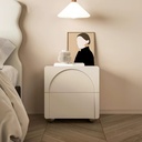 現代簡約 實木烤漆 雙抽 床頭櫃ST006-1#