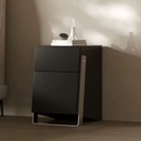 現代簡約 設計感 不鏽鋼雙層 床頭櫃ST-8146#