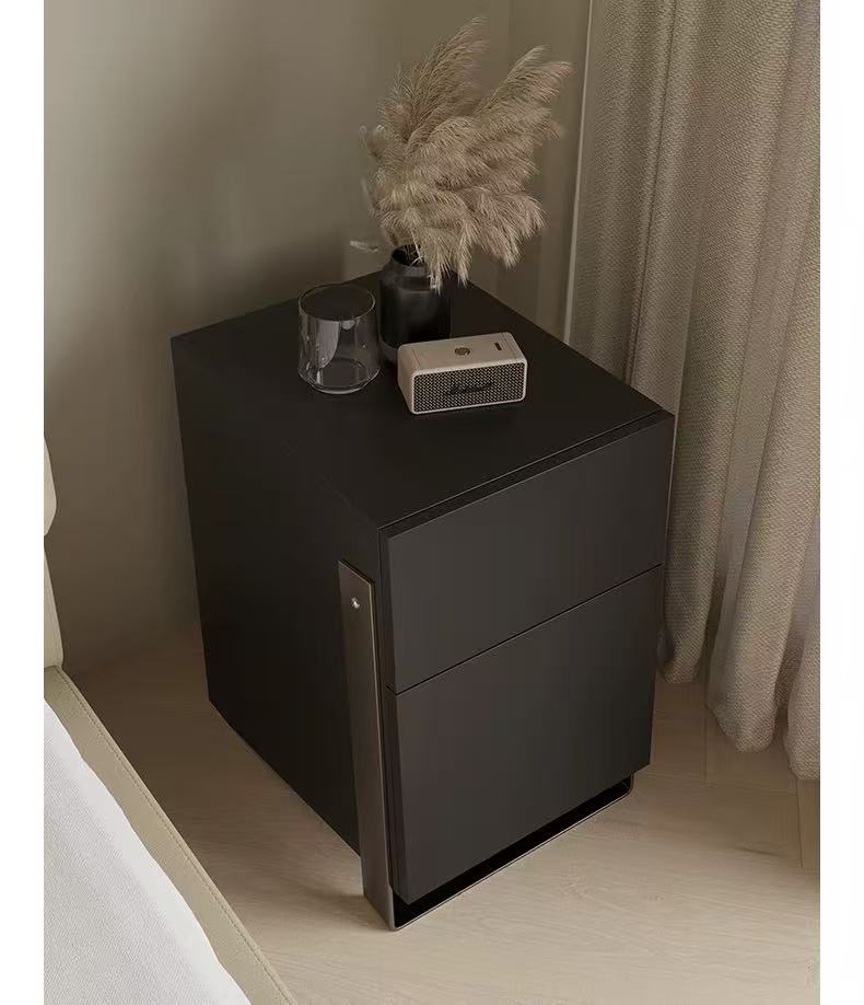 現代簡約 設計感 不鏽鋼雙層 床頭櫃ST-8146#