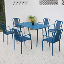 戶外桌椅 鋁材 長方桌 