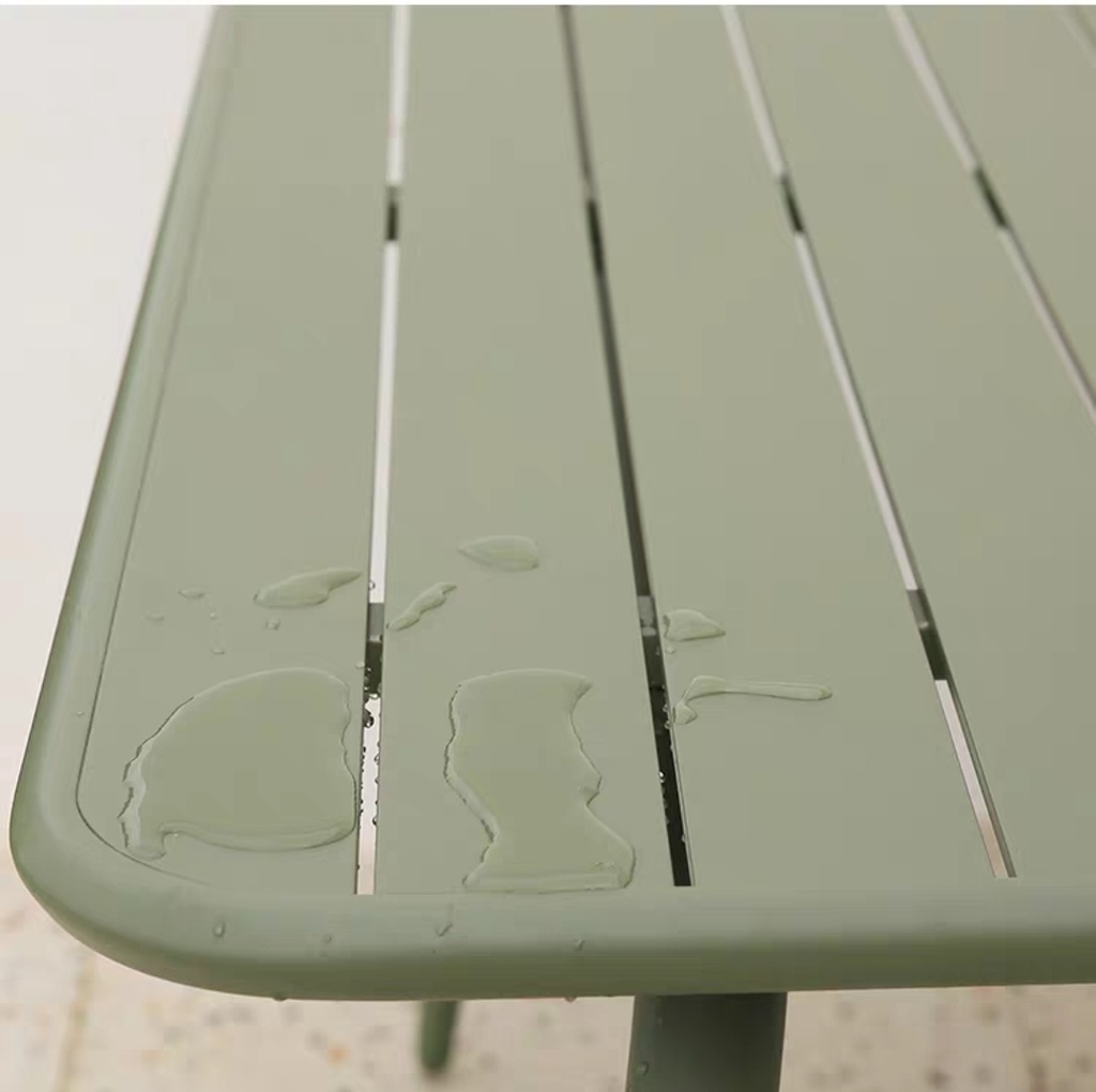 戶外桌椅 鋁材 長方桌 