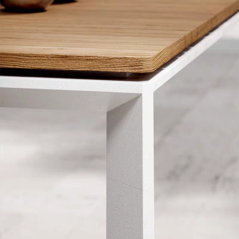 戶外桌椅 鋁材 塑木面長桌FBL-SY-A06