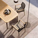 户外家具 木紋面 鋁材長桌FBLSY-A08