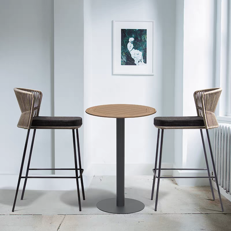 戶外桌椅 異形靠背 高脚吧凳FBL-SY-Z03