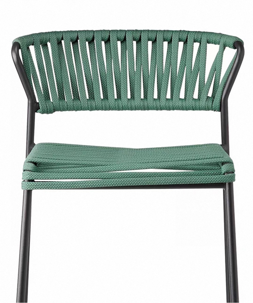 戶外桌椅 繩編 弧形靠背 高脚椅FBL-SY-Z06