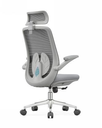 2D頭枕 升降辦公網椅 ZY-A201#全灰