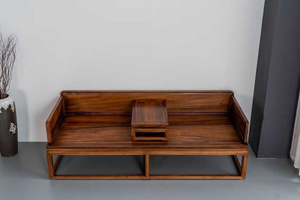 胡桃木雙人 啟程羅漢床