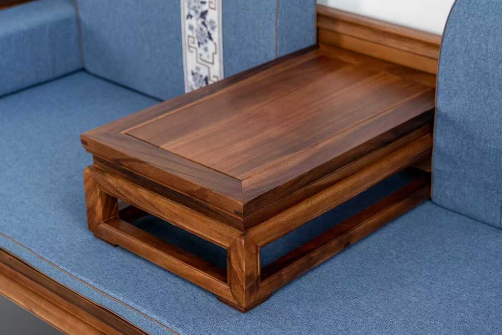 胡桃木雙人 啟程羅漢床