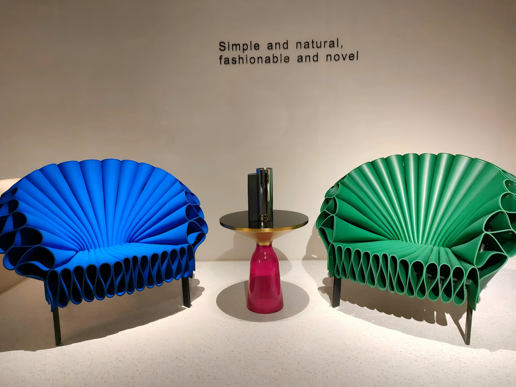 Roma系列孔雀單人休閒椅RM-LC-001綠