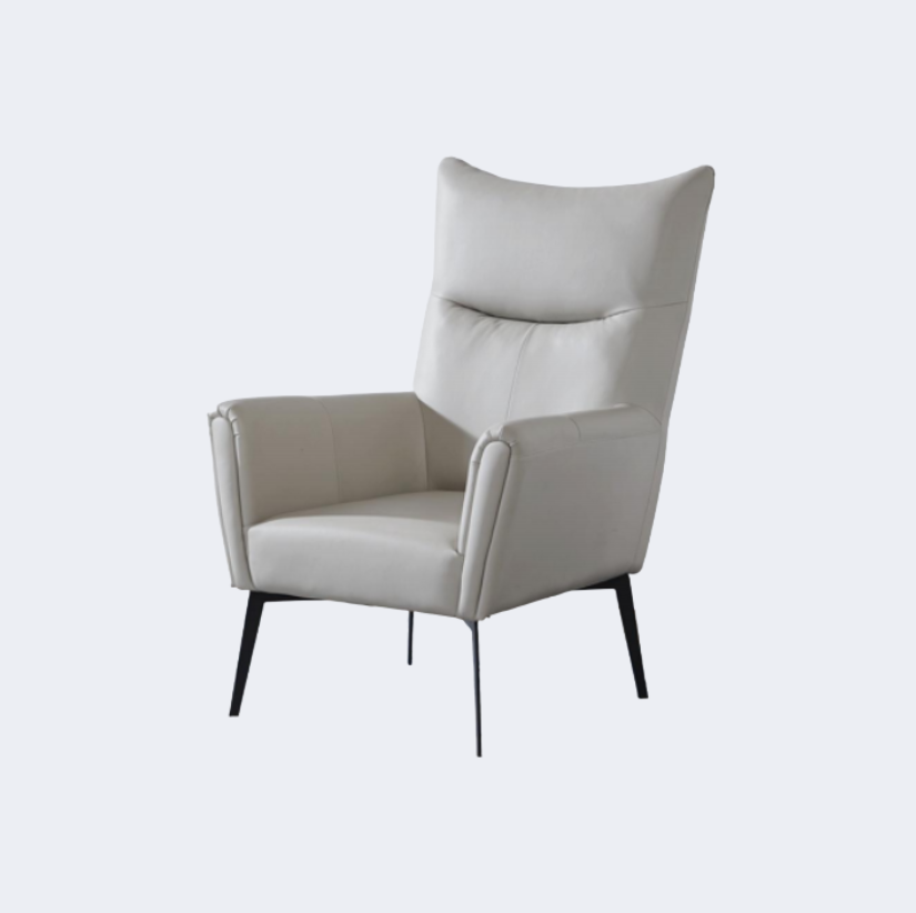 義式極簡 設計師款 皮面 扶手椅YFN-AC091