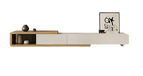 現代簡約 可伸縮 岩板面電視櫃OL-FA02#