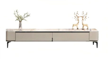 現代簡約 烤漆面 雙抽電視櫃OL-2411#