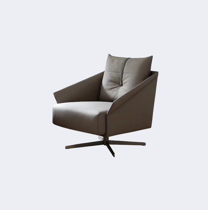 義式極簡 可旋轉 真皮蝴蝶椅YFN-AB1028