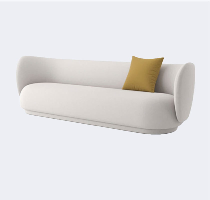 義式極簡 設計師款 布藝 擁抱沙發QY-S1425