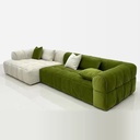 義式極簡 設計師款 布藝 豆腐塊沙發QY-S1537