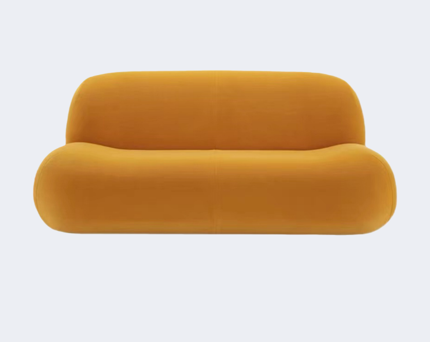 義式極簡 設計師款 布藝 異形沙發QY-S1553