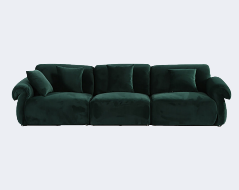 義式極簡 設計師款 布藝 豆腐塊沙發QY-S1500