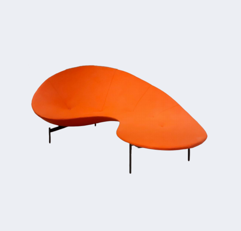 義式極簡 設計師款 異形 雙位沙發YFN-K177