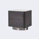 現代簡約 實木 床頭櫃ST143#岩板