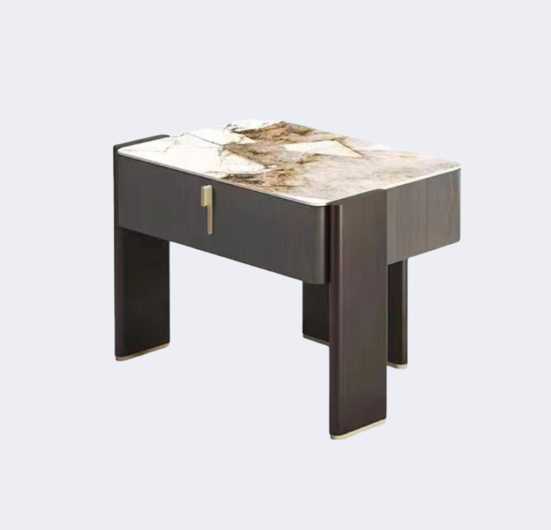 現代簡約 實木 長形床頭櫃ST194