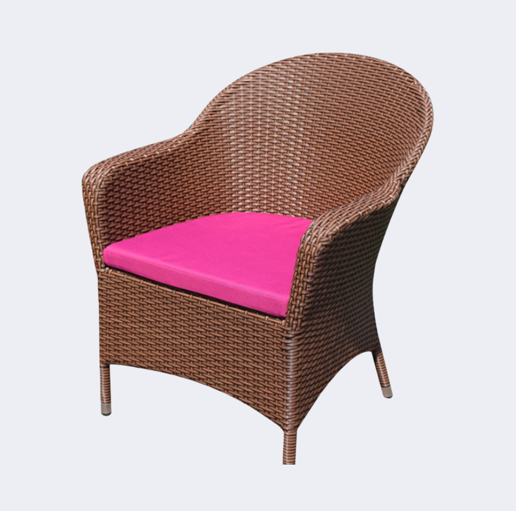 戶外家具 鋁架 藤編扶手椅MY102806