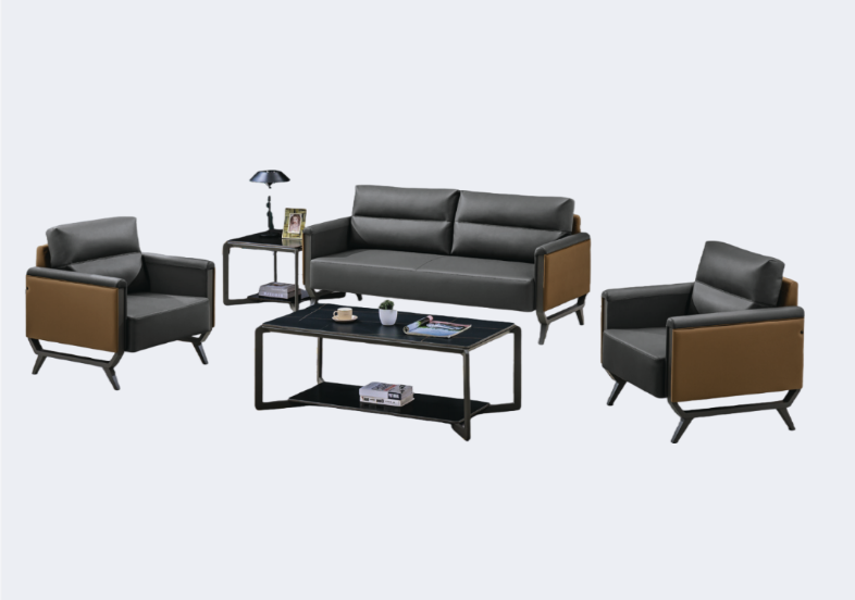 商務家具 皮面 軟包沙發(不含茶几)ZY-2213