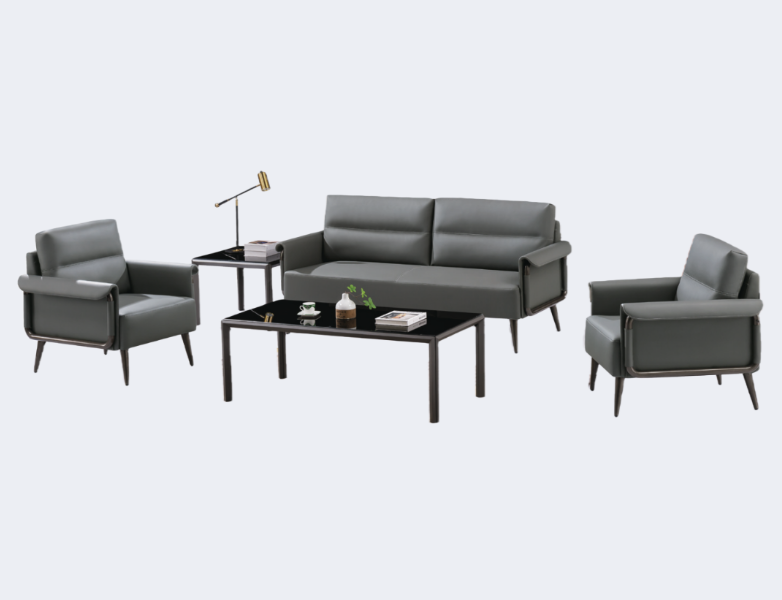 商務家具 皮面 軟包沙發(不含茶几)ZY-2215