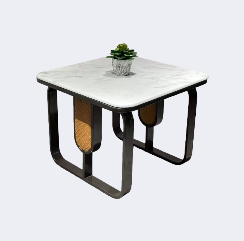 商務家具 鋼架 方形茶几ZY-A823