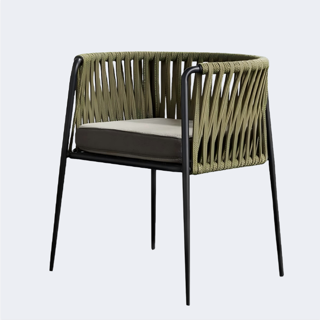 戶外家具 鋁架 繩編 香榭麗捨椅FBL-SY-P08