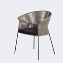 戶外家具 金屬框架 繩編庫塔椅FBL-SY-P21