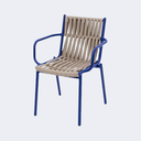 戶外桌椅 鋁材 織帶扶手椅FBL-SY-C21