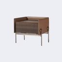 現代簡約 設計師款 實木床頭櫃ST071#