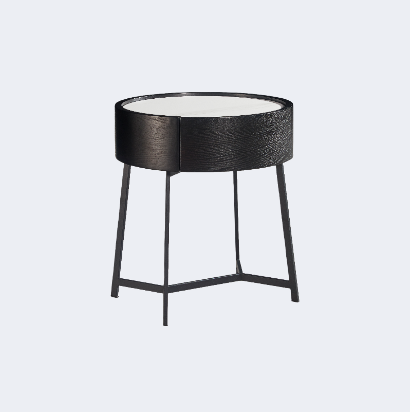 現代簡約 設計師款 金屬框架 圓形櫃ST-A05