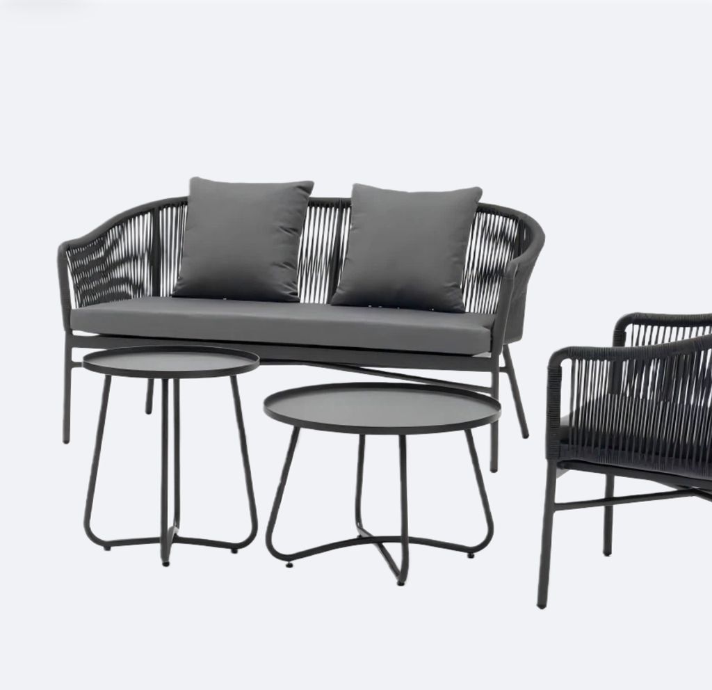 戶外藤編 四人位沙發（定制2米）XND-S2402R