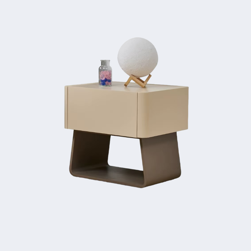 現代簡約 長形 烤漆床頭櫃ST4004