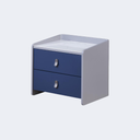 現代簡約 岩板臺面 雙抽儲物櫃ST108