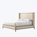 歐美式風格 當代織布庇護床架GT-Bed