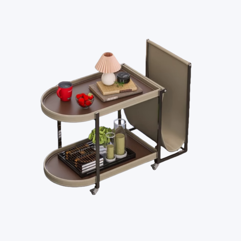 現代簡約 可移動 弧形邊几ST221