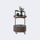 現代簡約 可移動 雙層可儲物邊几ST232