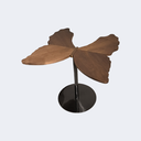 現代簡約 實木臺面 造型邊几ST282