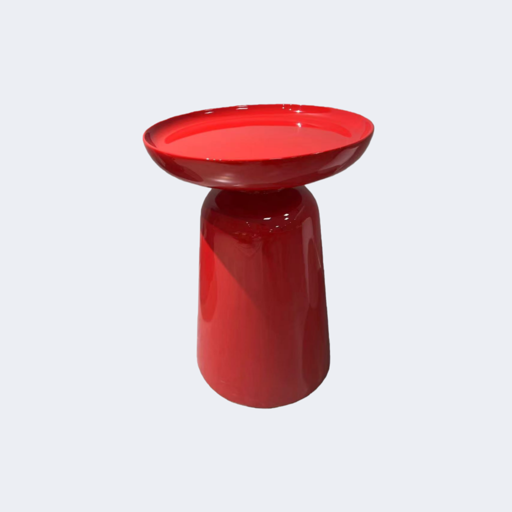 現代簡約 烤漆面 碗形邊幾ST-B004