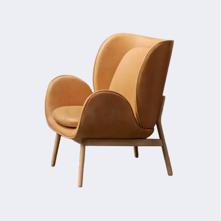 義式極簡 設計師款 布藝 天鵝椅YFN-K140