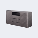 現代簡約 拉絲面 矮脚款儲物櫃ST-C13