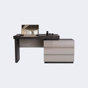 現代簡約 烤漆面 三抽組合梳妝臺ST-T35