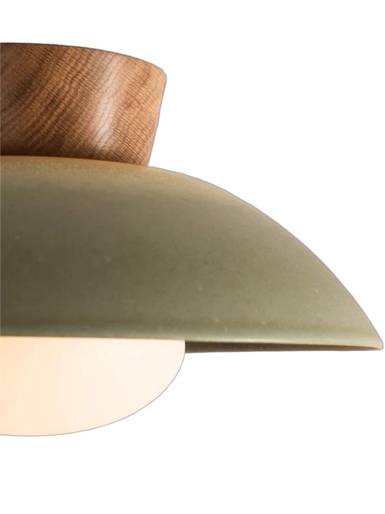 中古風 魔豆頂燈 ES#復古綠