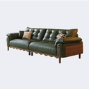 中古風 實木框架 拉扣沙發OL-幻織#