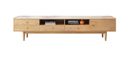 北歐風 岩板面 五金脚 貼木皮電視櫃TV201#OL