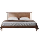 北歐風 白蠟木 實木雙人床A01床 1.8米