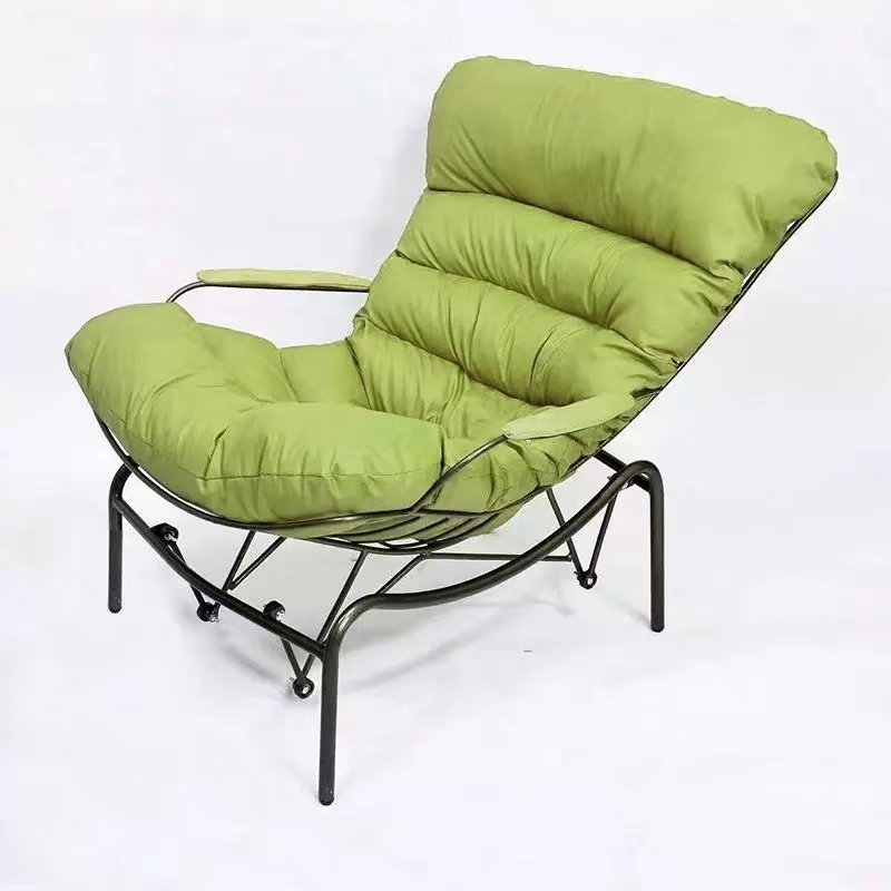 義式極簡 設計師款 布藝 休閑躺椅YFN-T515