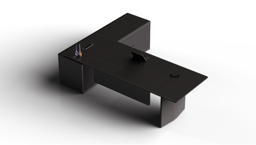 辦公桌 吸塑工藝 2.6米班臺JA-A02-26
